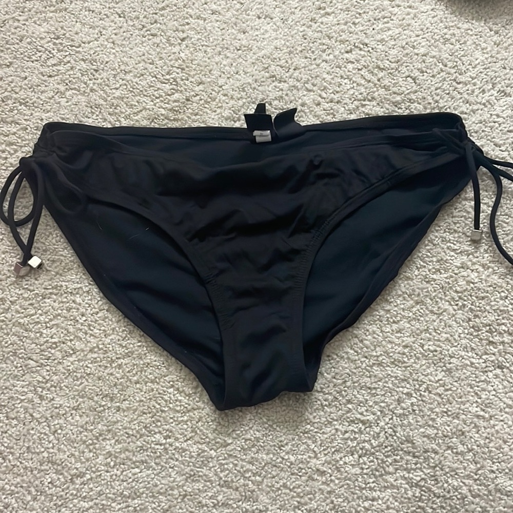 cute black bathing suit bottoms with tie